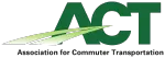  Association for Commuter Transportation (ACT) logo promoting sustainable and efficient commuting solutions.