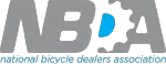 National Bicycle Dealers Association (NBDA) logo supporting bicycle retailers and industry growth.